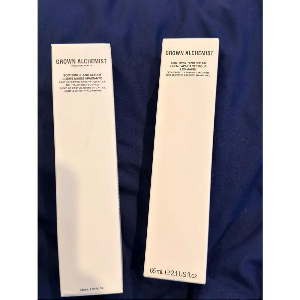 Grown Alchemist soothing Hand Cream Duo -2.1 oz each
